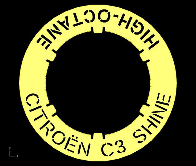 フューエルリング CT-3002 CITROEN C3 SHINE