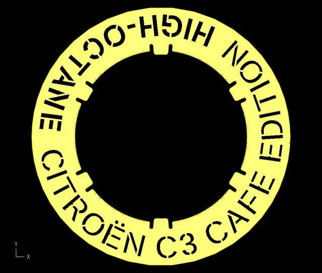 フューエルリング CT-3005 CITROEN C3 CAFE EDITION