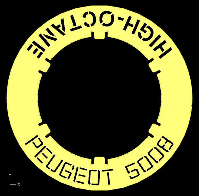 フューエルリング PJ-1002 PEUGEOT 5008 用