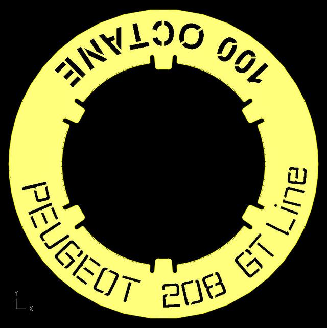 フューエルリング PG-12083 PEUGEOT 208 GT LINE