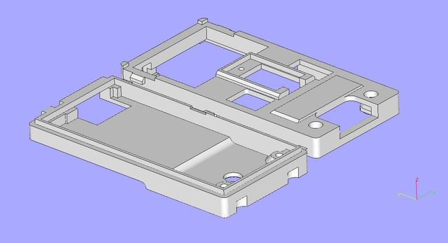 ロッシ　マイクロT用　ミニッツEVO基板ケース　MICRO-T