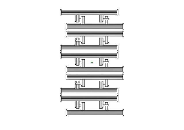 ミニッツ マクラーレン12C用 リヤウイング Type B 10個セット