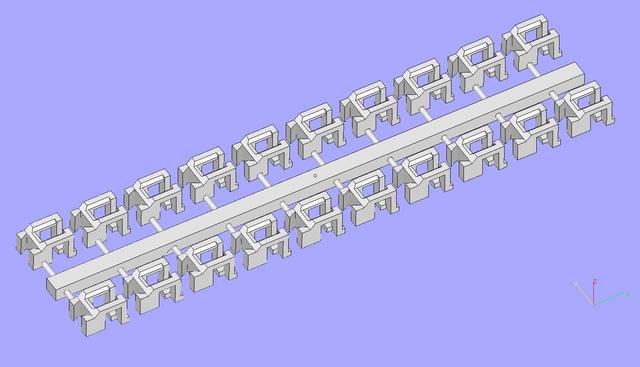 鉄道コレクション_補修用カプラーポケット(10両分)