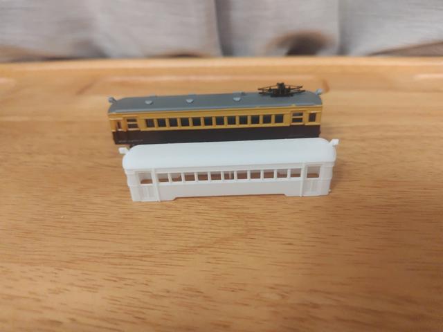 N（9.0mm） 蒲原鉄道モハ11タイプ車体のみ