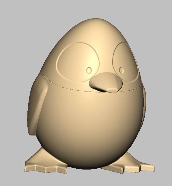penguin egg.stl