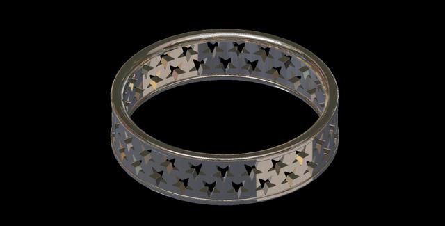 RING D14mm STAR.stl