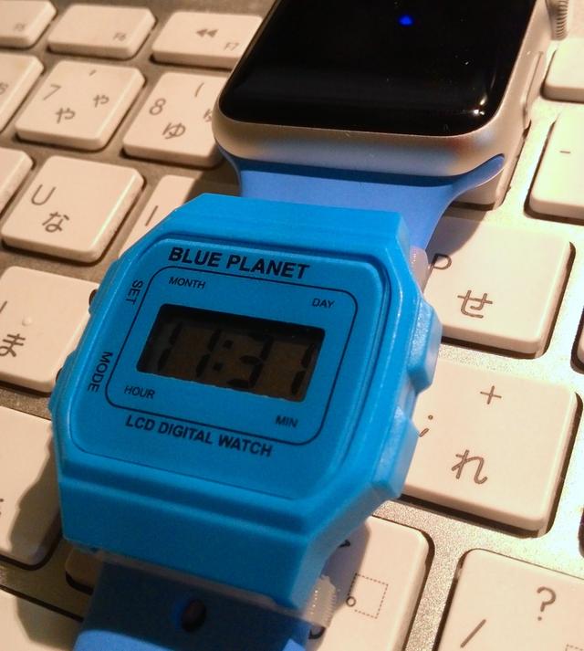 BLUE PLANET on Apple Watch sports band