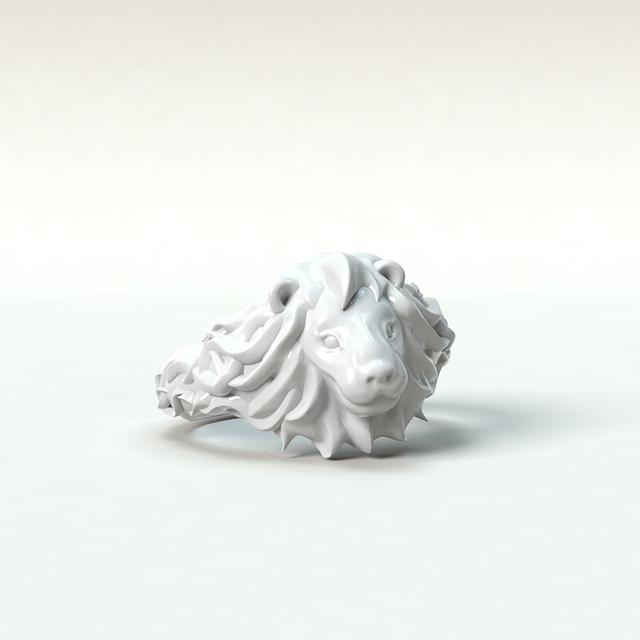 ライオンのリング #9 lion ring.