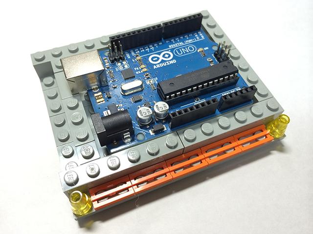 Arduino Uno用 レゴマウンタ