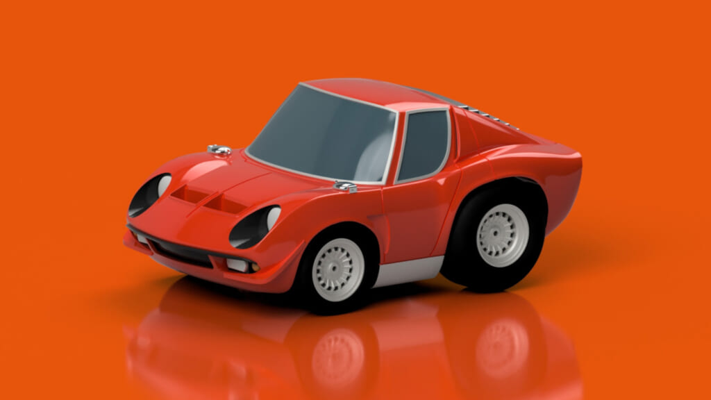 3Dプリンター　車　モデル　JOTA