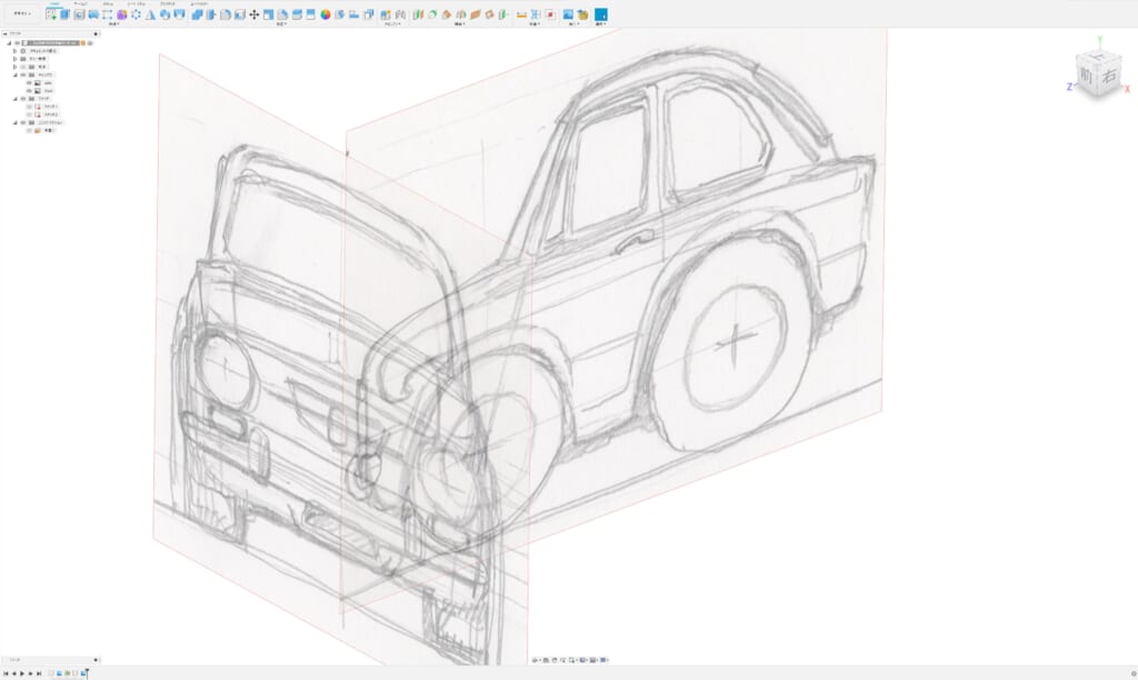 3Dプリンター　車　模型　作り方