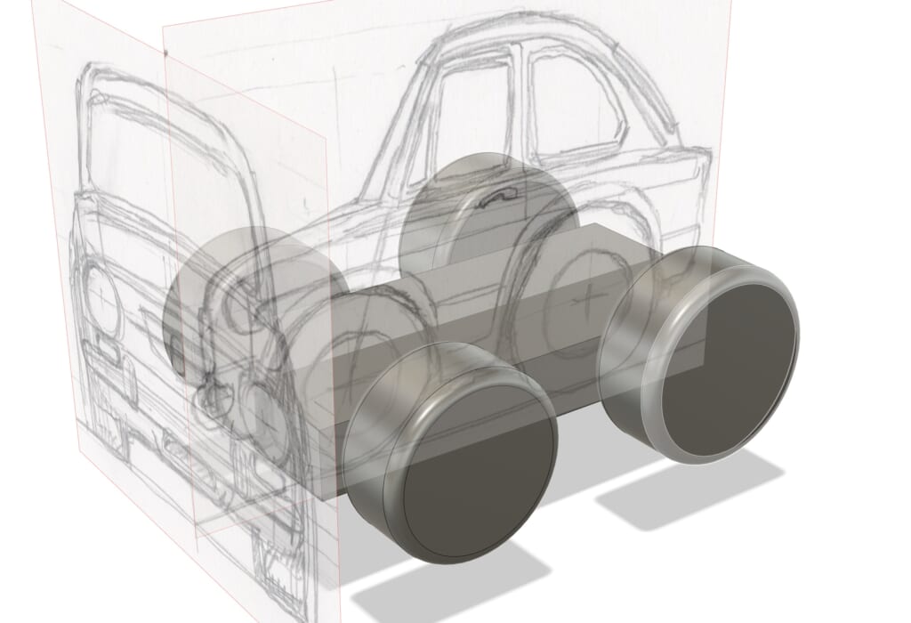 3Dプリンター　車　模型　作り方