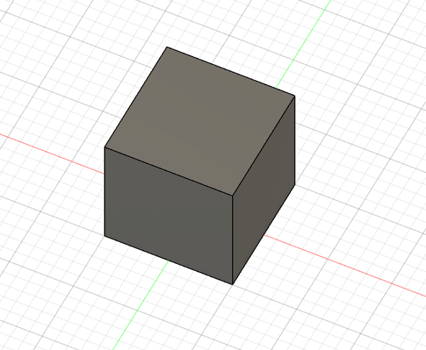 3DCADの基本用語「ソリッド」立方体